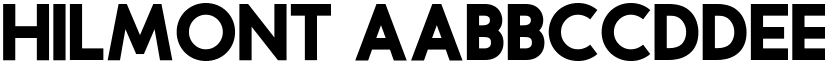 Hilmont font