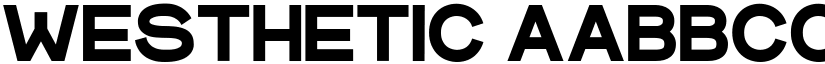 Westhetic font