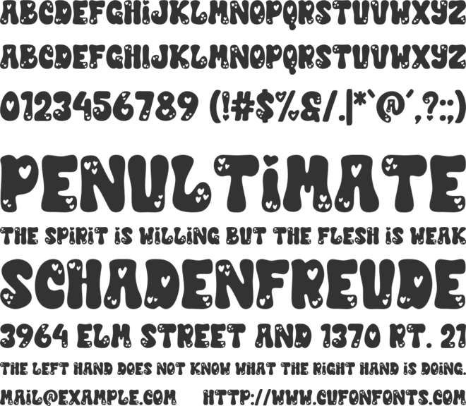 WR Jomblo Palentin font preview