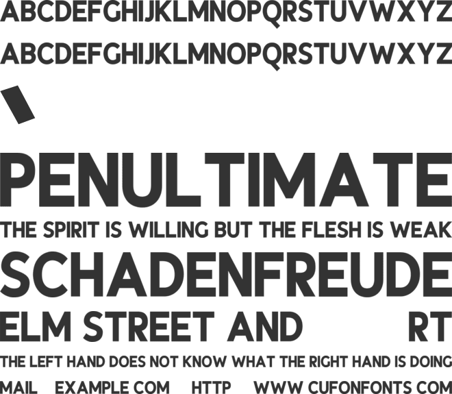 Rotioner font preview