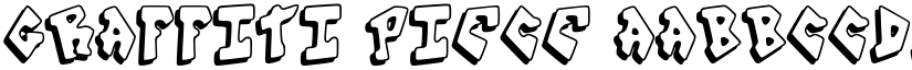 Graffiti Piece font