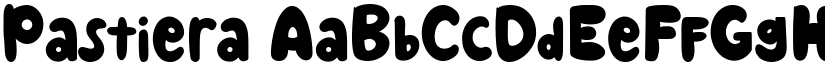 Pastiera font