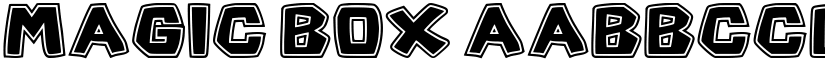 Magic Box font