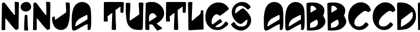 Ninja Turtles font
