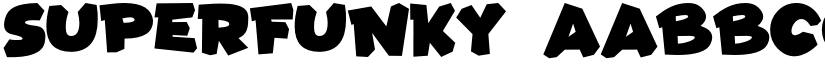SUPERFUNKY font
