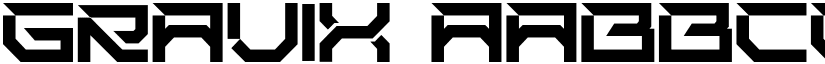 GRAVIX font