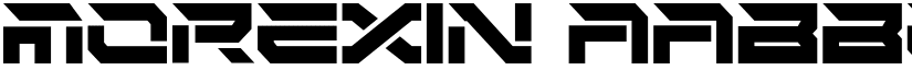 MOREXIN font