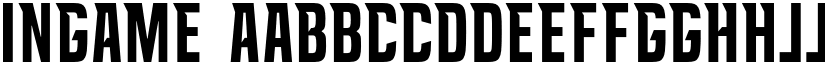 INGAME font