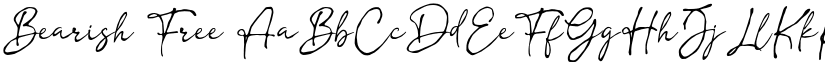 Bearish Free font