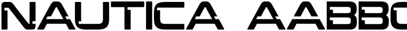NAUTICA font