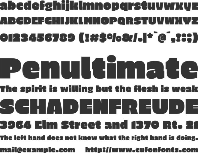 Erica One font preview