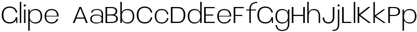 Glipe font
