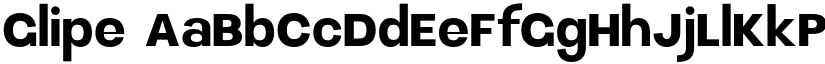 Glipe font
