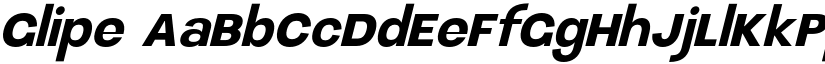Glipe font
