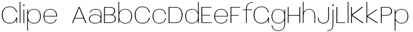 Glipe font