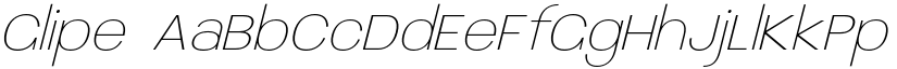 Glipe font