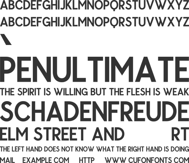 Luncheon font preview