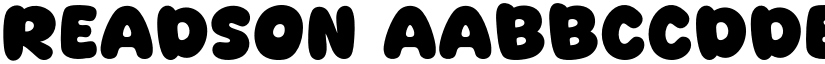 Readson font