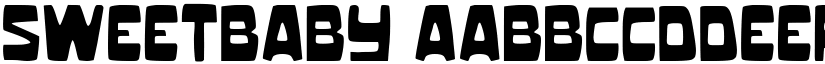 Sweetbaby font