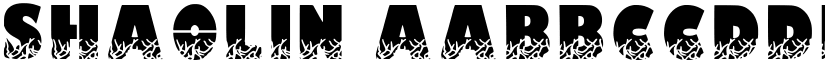 Shaolin font