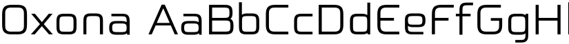 Oxona font