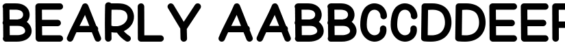 Bearly font