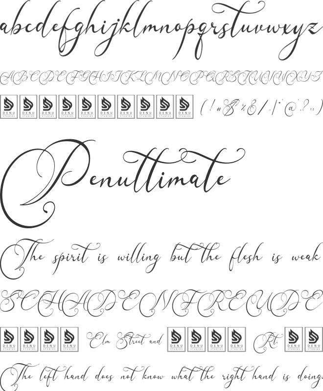 Karleysa font preview