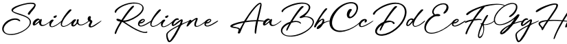 Sailor Religne font