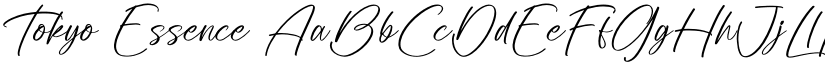 Tokyo Essence font