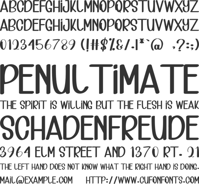 Magic Beach font preview