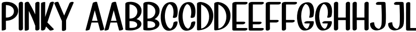Pinky font