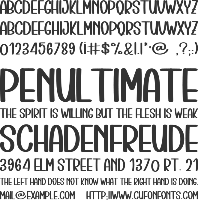 Retro World font preview