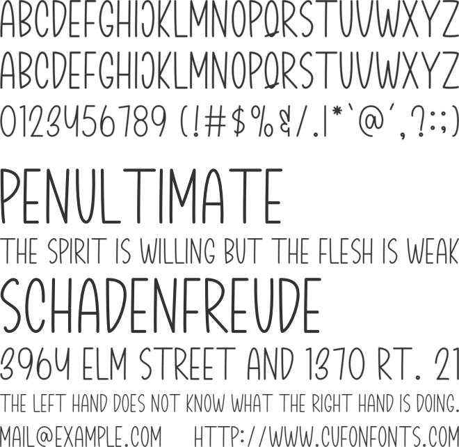 Dealova Serif font preview