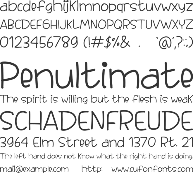 Cheese Craft font preview