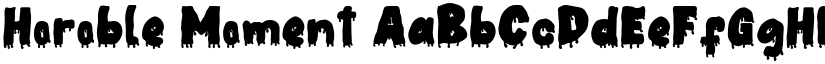 Horoble Moment font