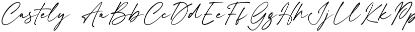 Castely font