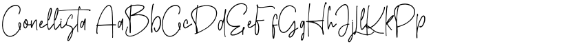 Conellista font