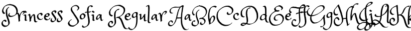 Princess Sofia Regular font