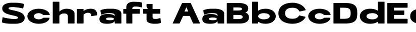 Schraft font