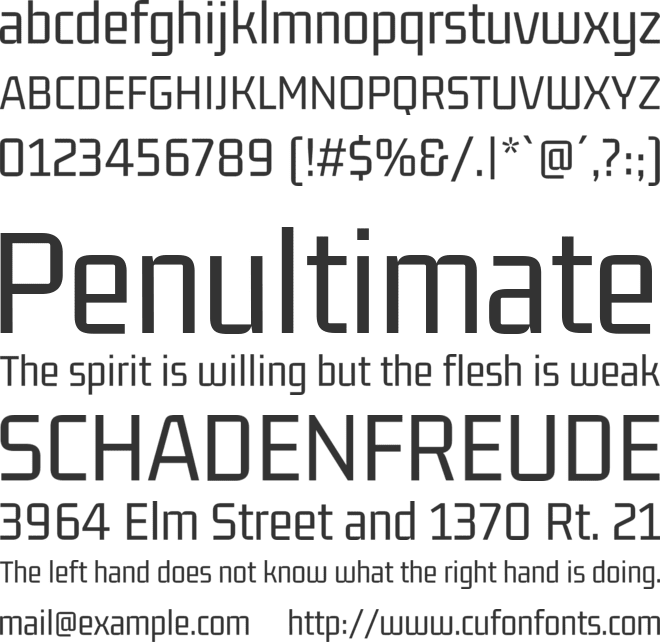 Gemunu Libre font preview