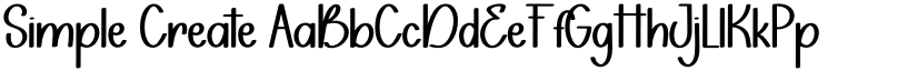 Simple Create font