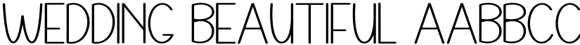 Wedding Beautiful font