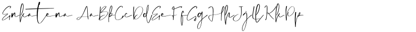 Enkatena font