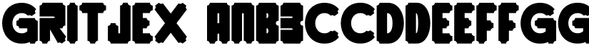Gritjex font