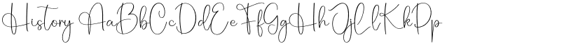 History font