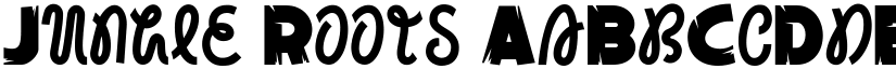 Jungle Roots font