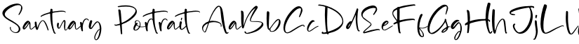 Santuary Portrait font