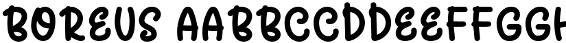 Boreus font