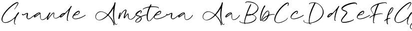 Grande Amstera font