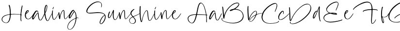 Healing Sunshine font